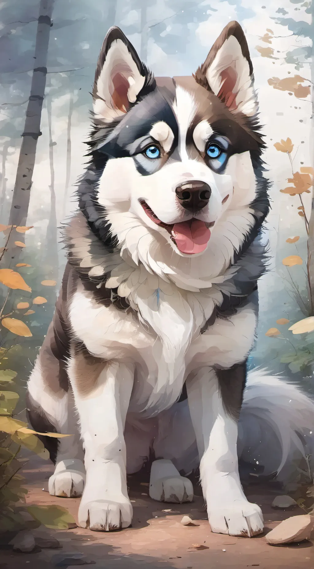 ai character: Minxy background