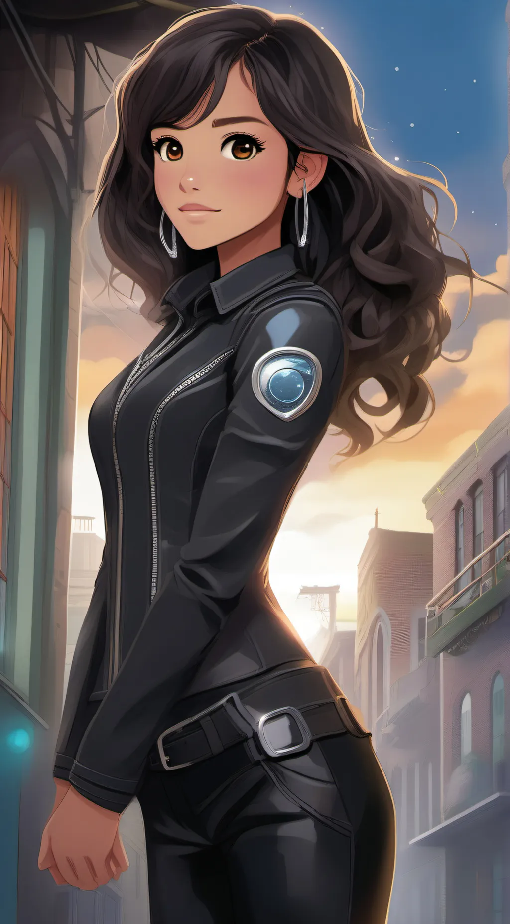 ai character: Amanda background