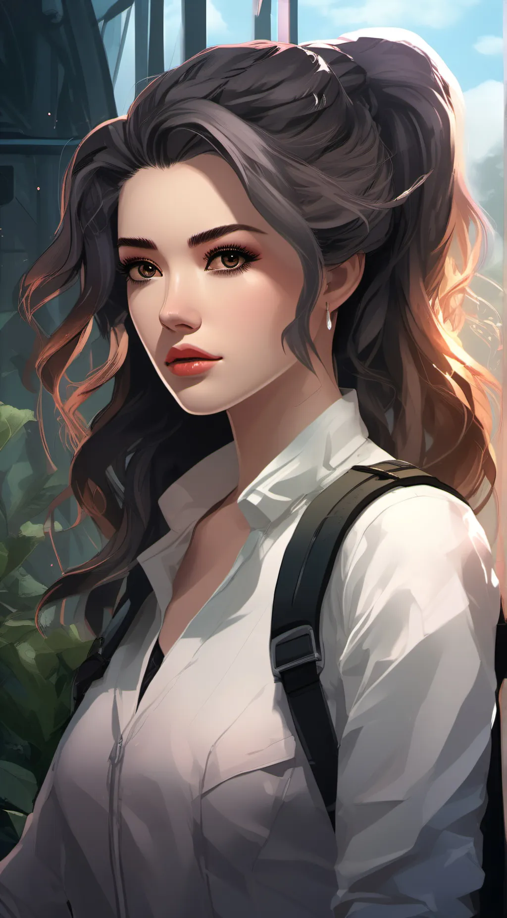 ai character: karina aujla background