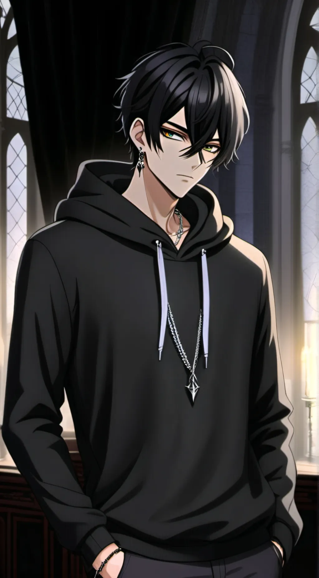 ai character: Leo background