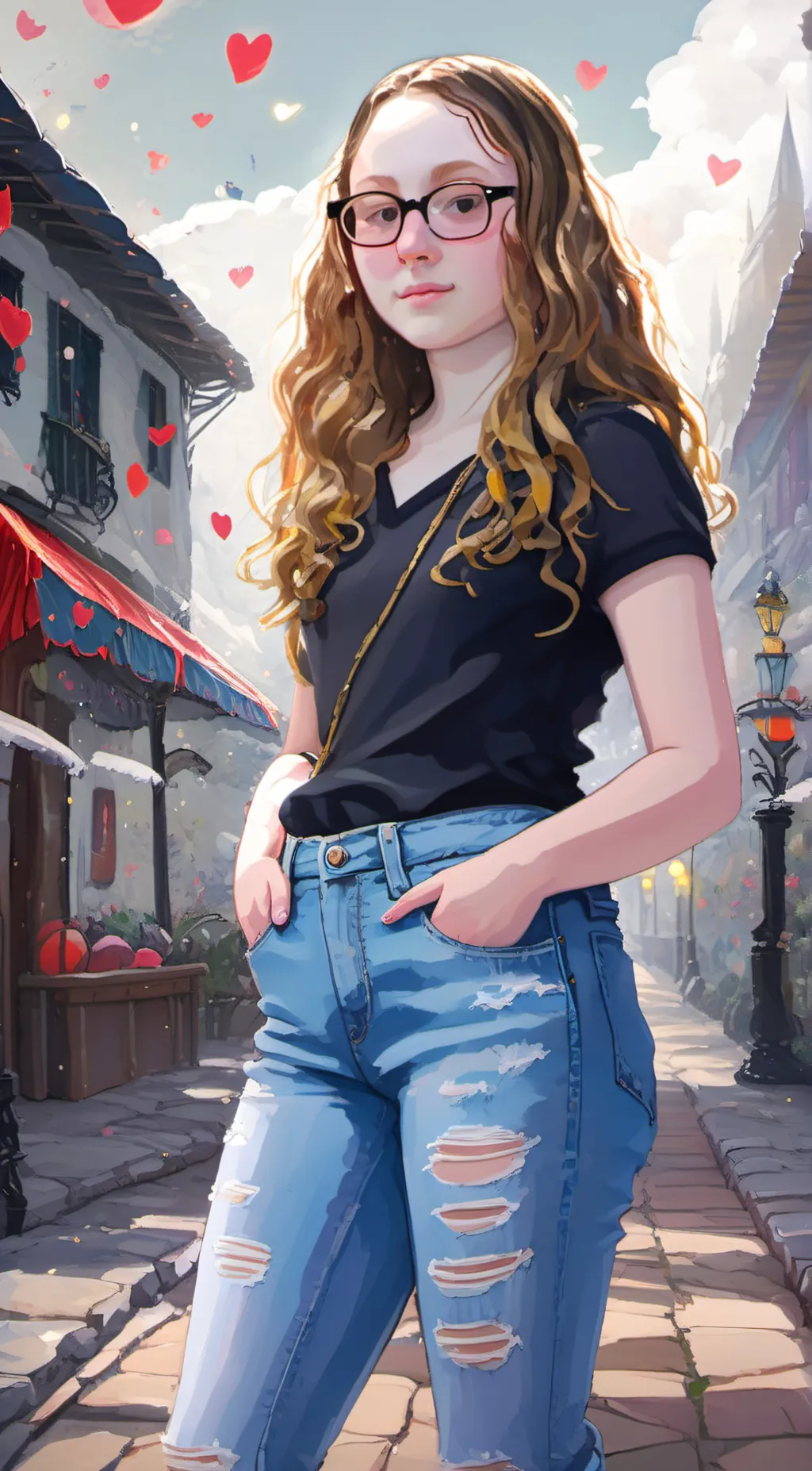 ai character: bella background