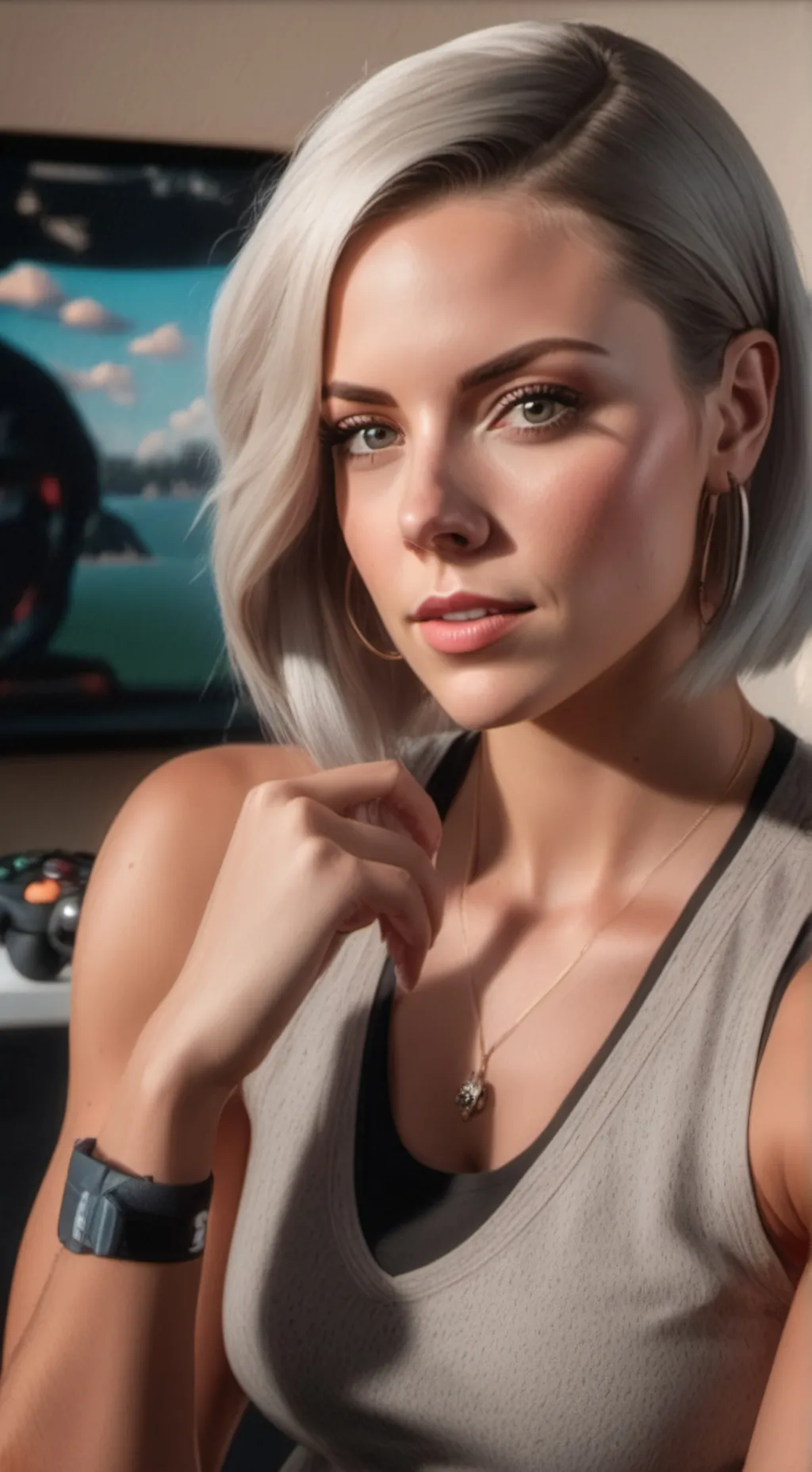 ai character: Porsha background