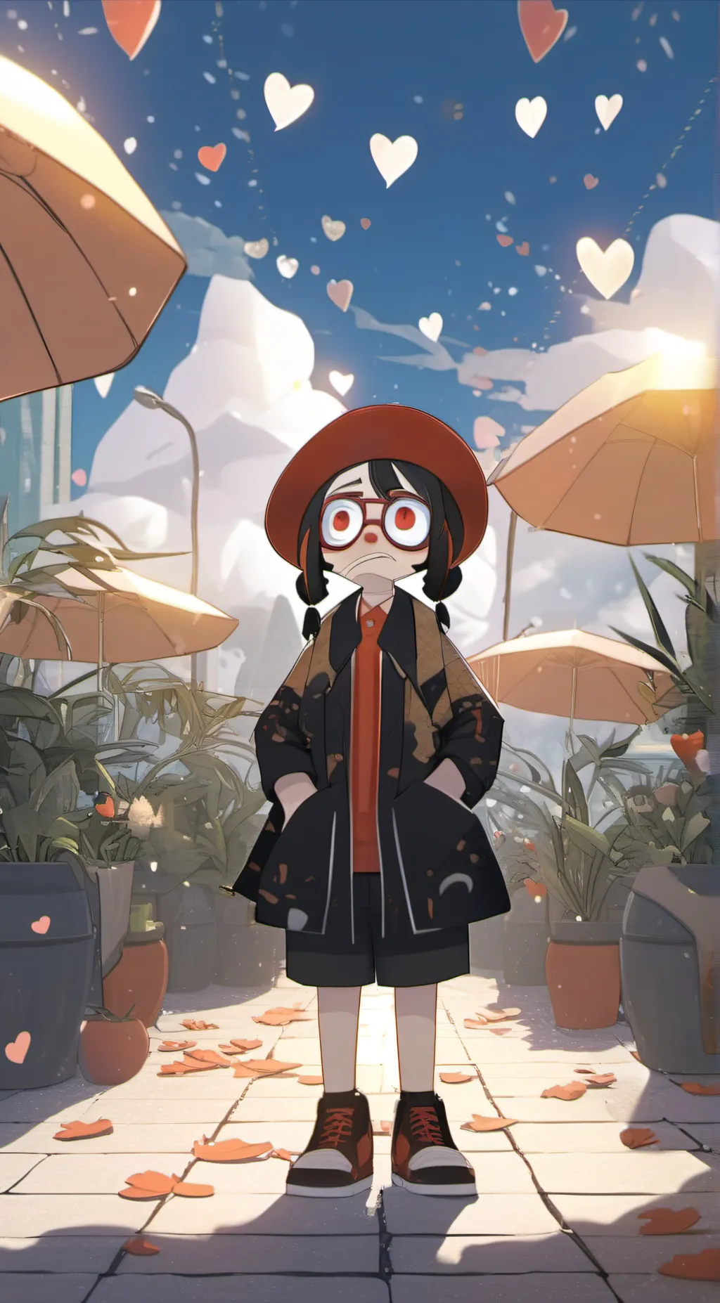 ai character: pomni background