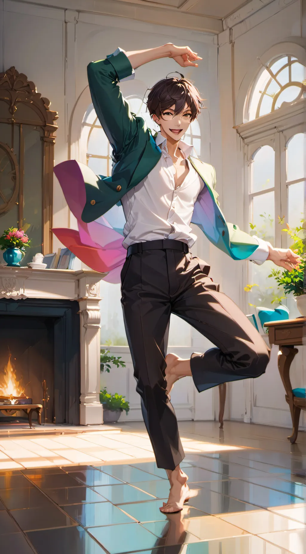 Talkie AI - Chat with dance man