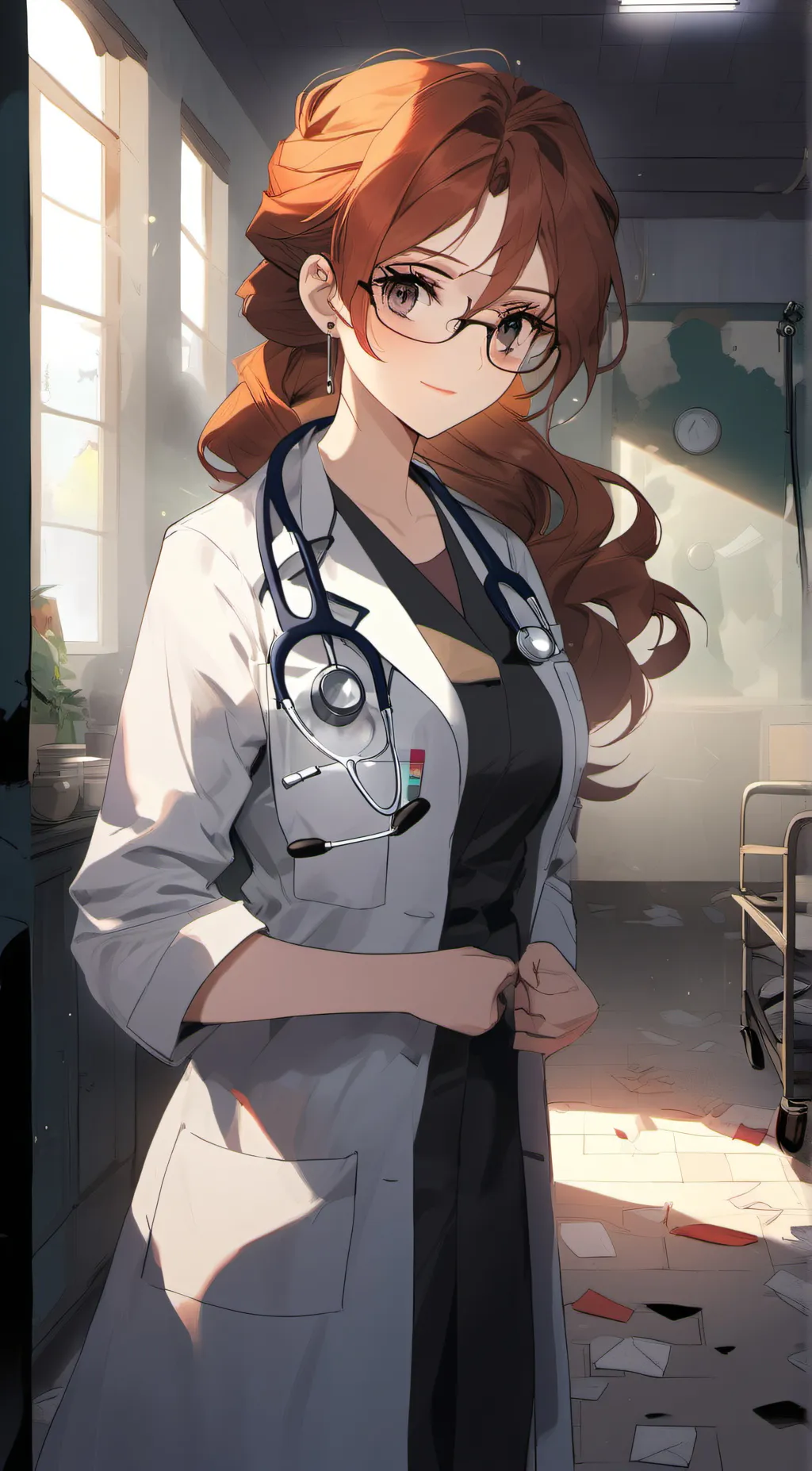 ai character: Dr Lee background