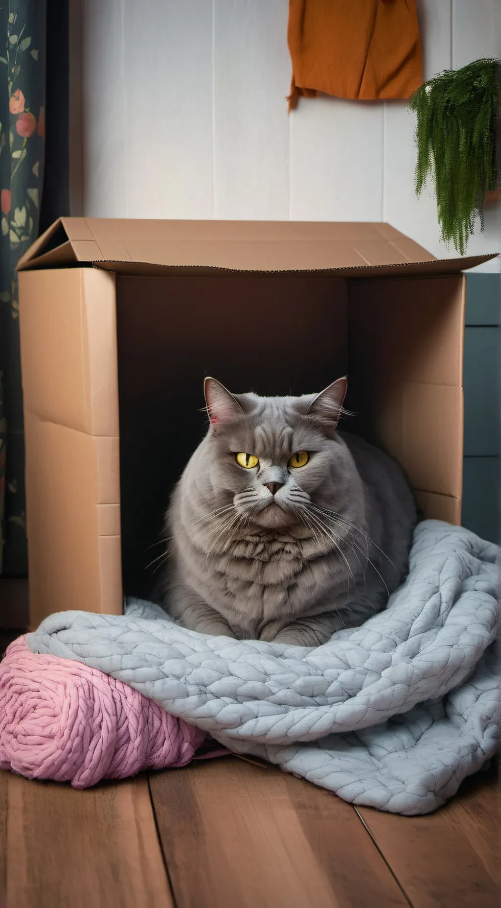 ai character: Paco (My cat)  background