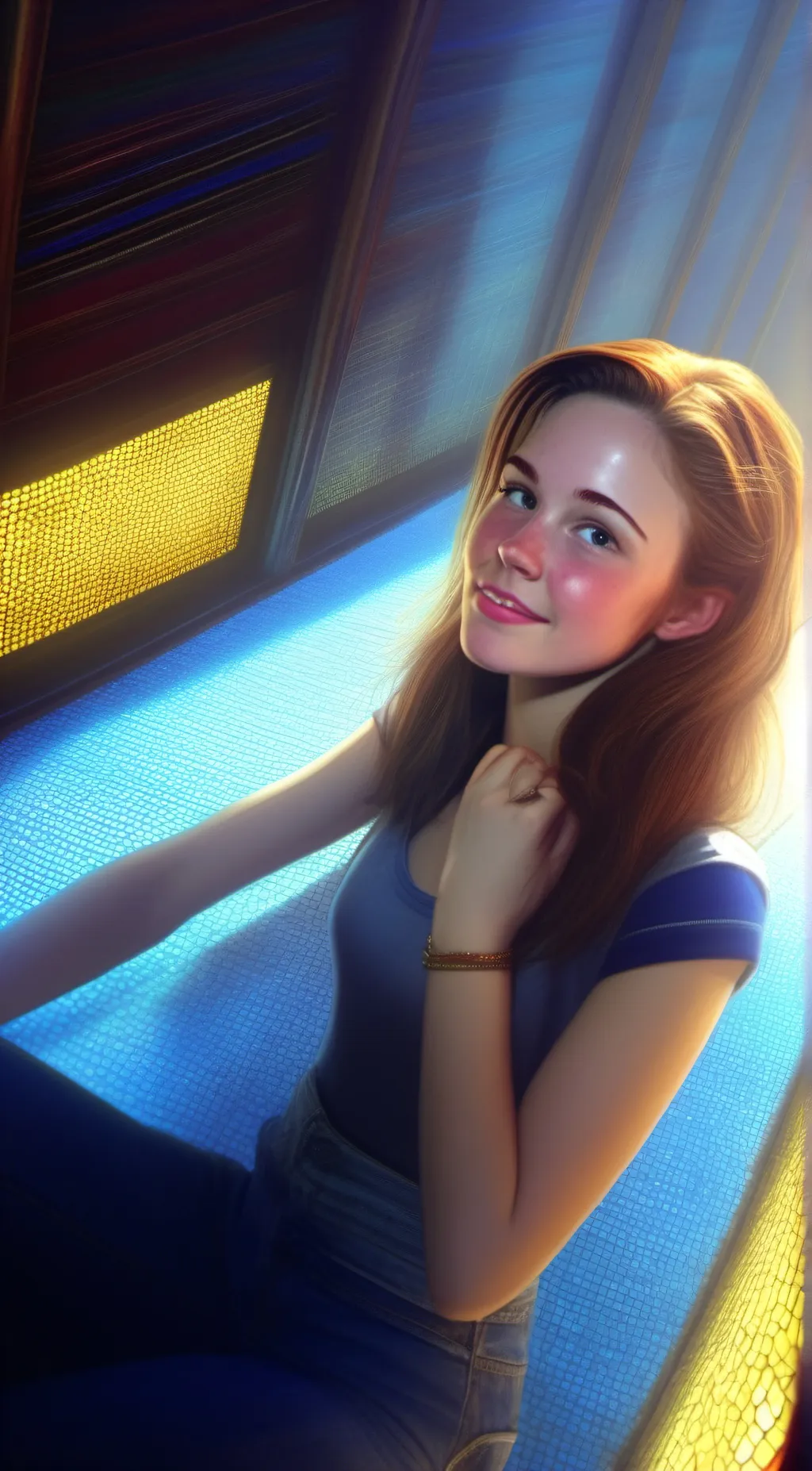 ai character: Rosalina background