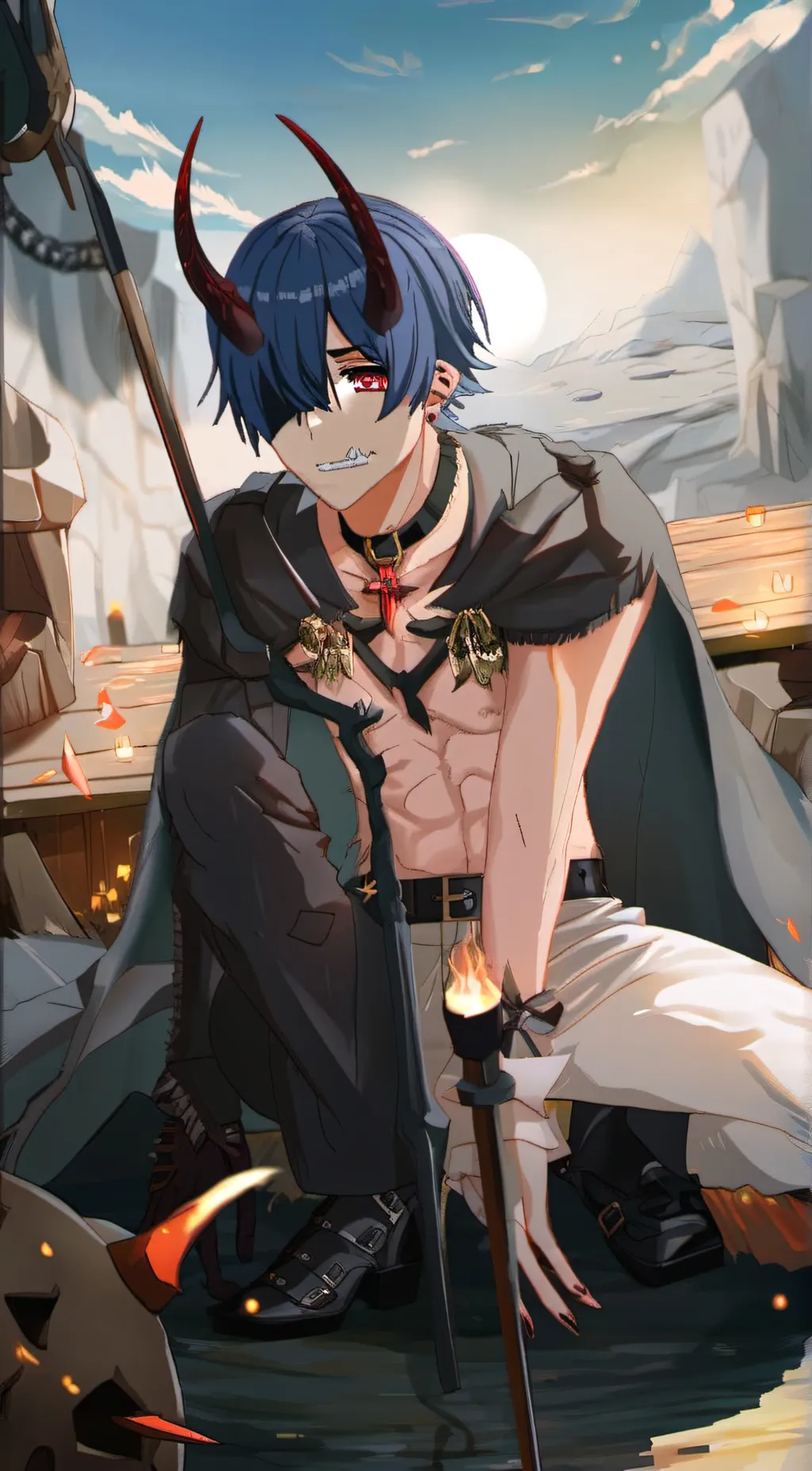 Talkie AI - Chat with obey me belphegor!