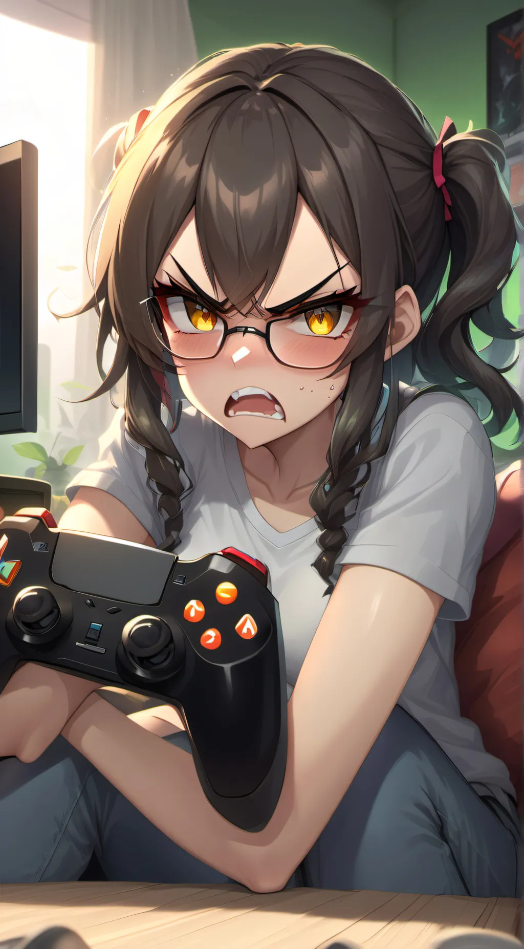 ai character: Elizabeth  background