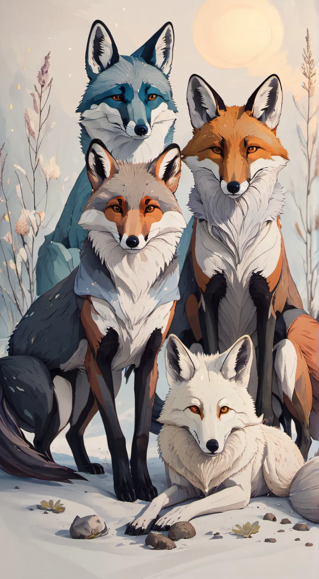 Talkie AI - Chat with 4 foxes🐾🦊