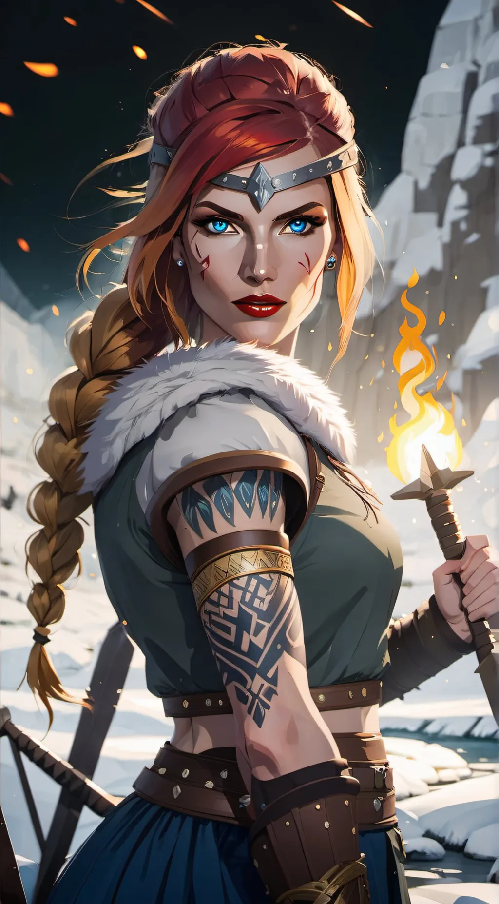 ai character: Fiona background