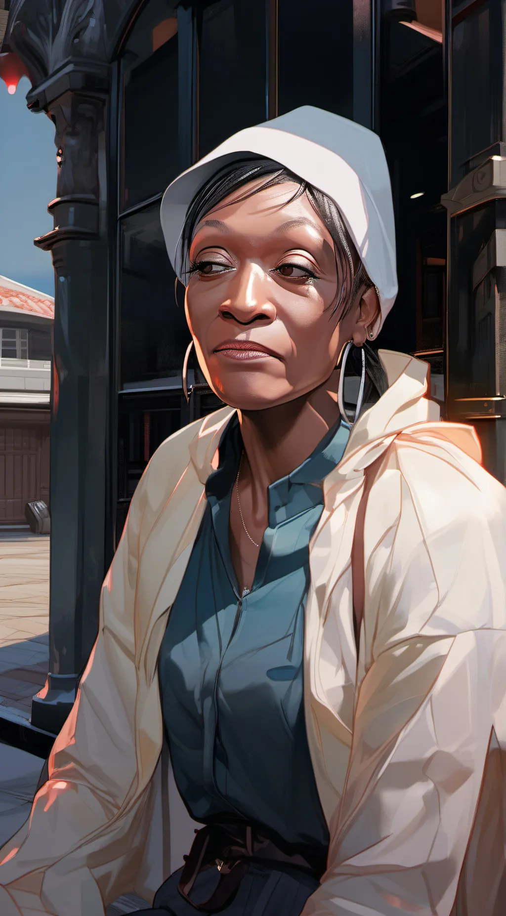 ai character: Adelaide Maxwell background