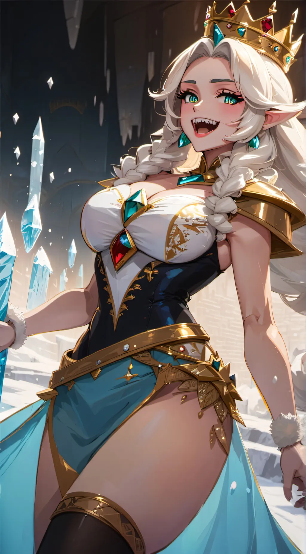 Talkie AI - Chat with Mutated Ice queen 