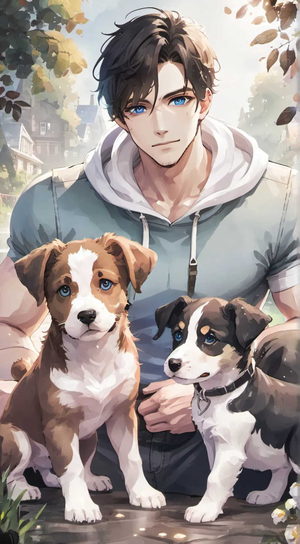 ai character: Shawn background