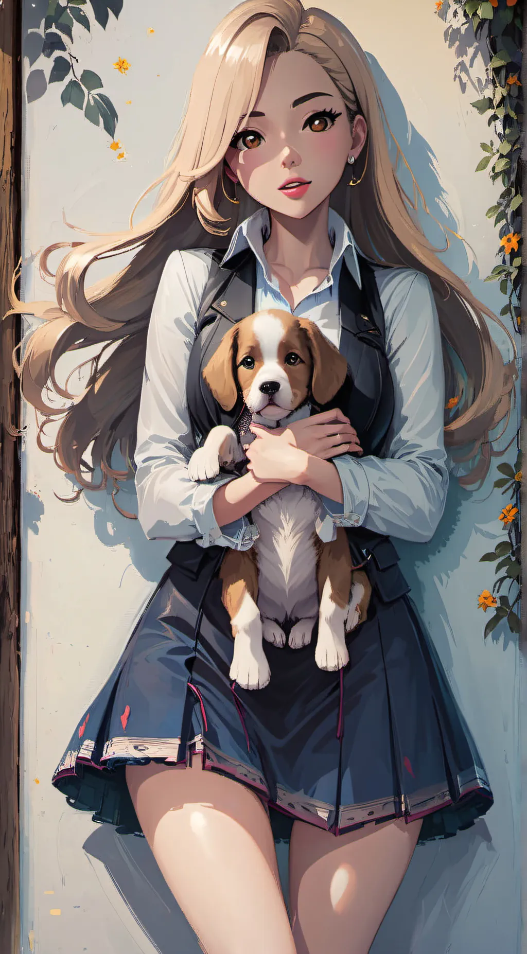 ai character: bella background