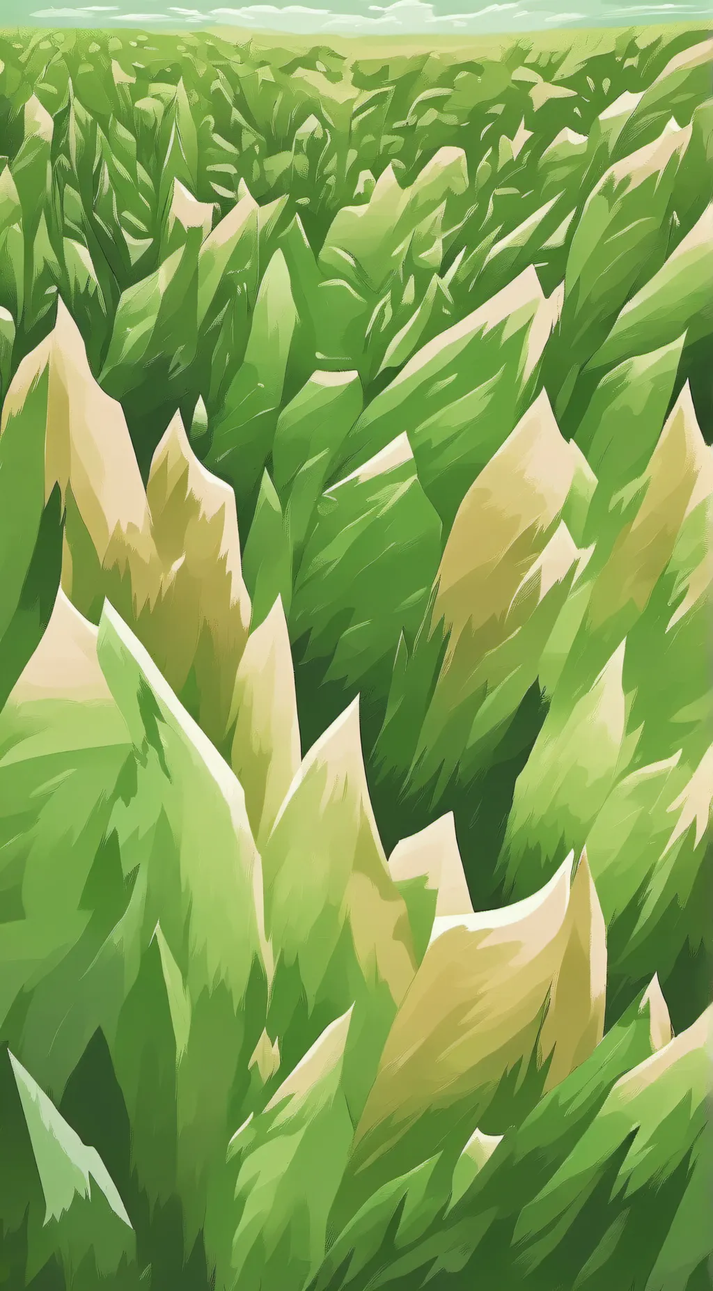 ai character: Grass💀 background