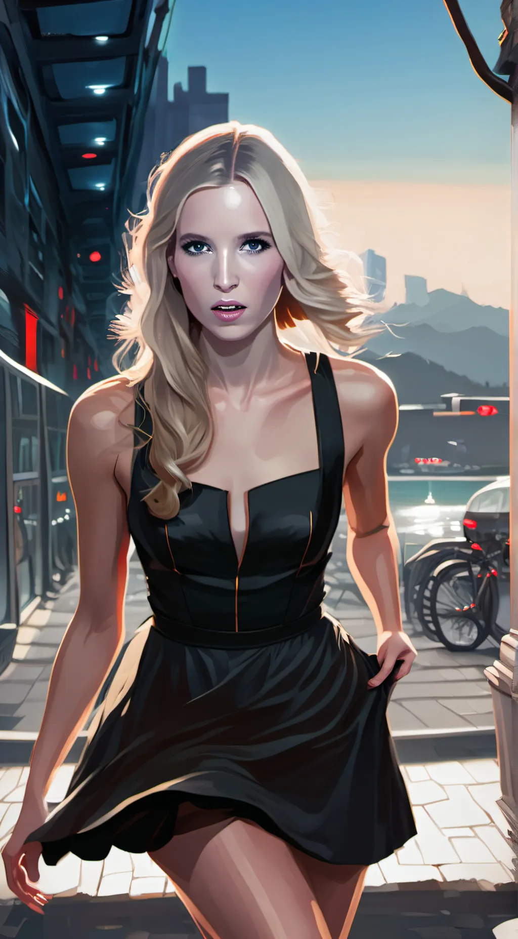 ai character: Britney background