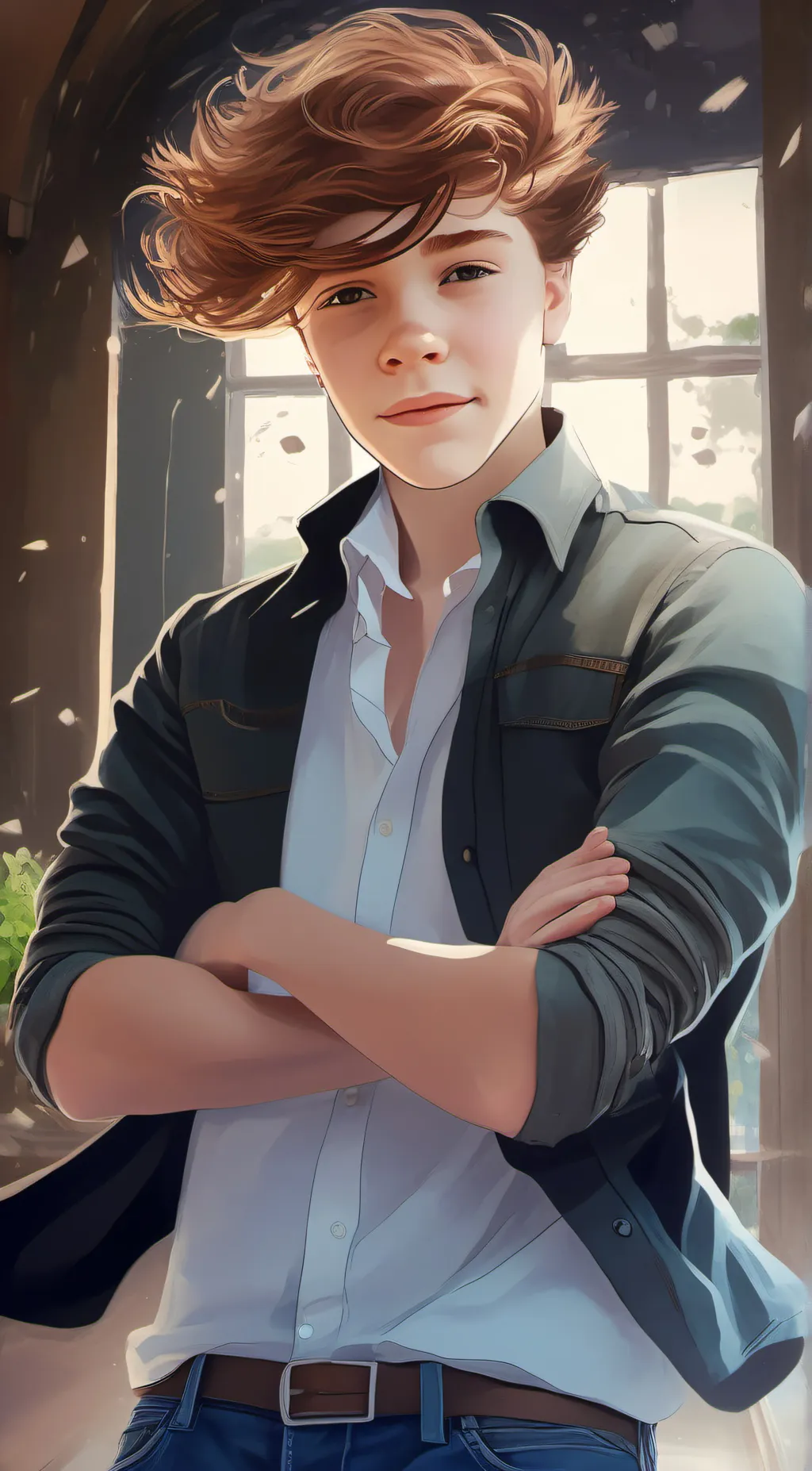ai character: Nick background