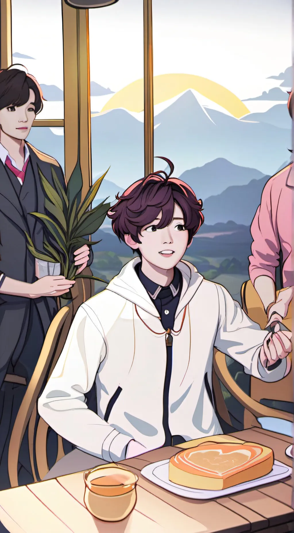 ai character: jungkook background