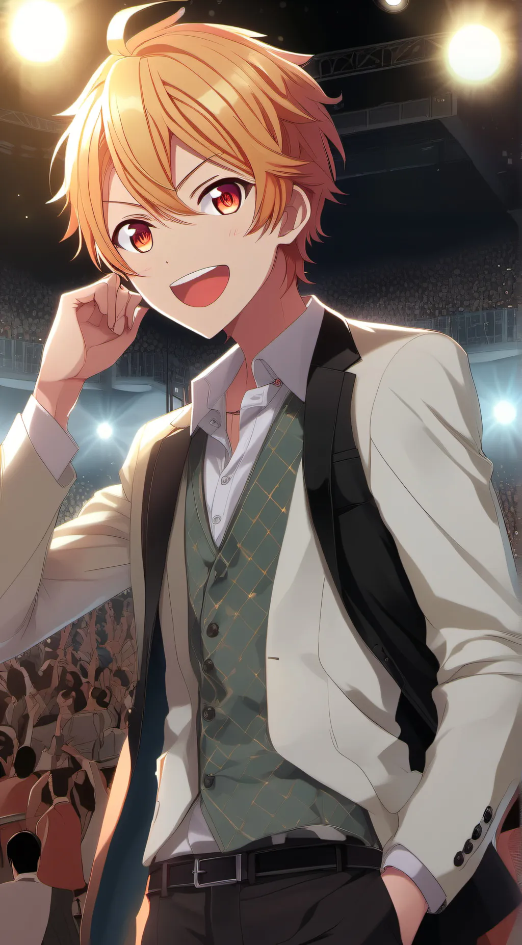 ai character: Tsukasa Tenma background