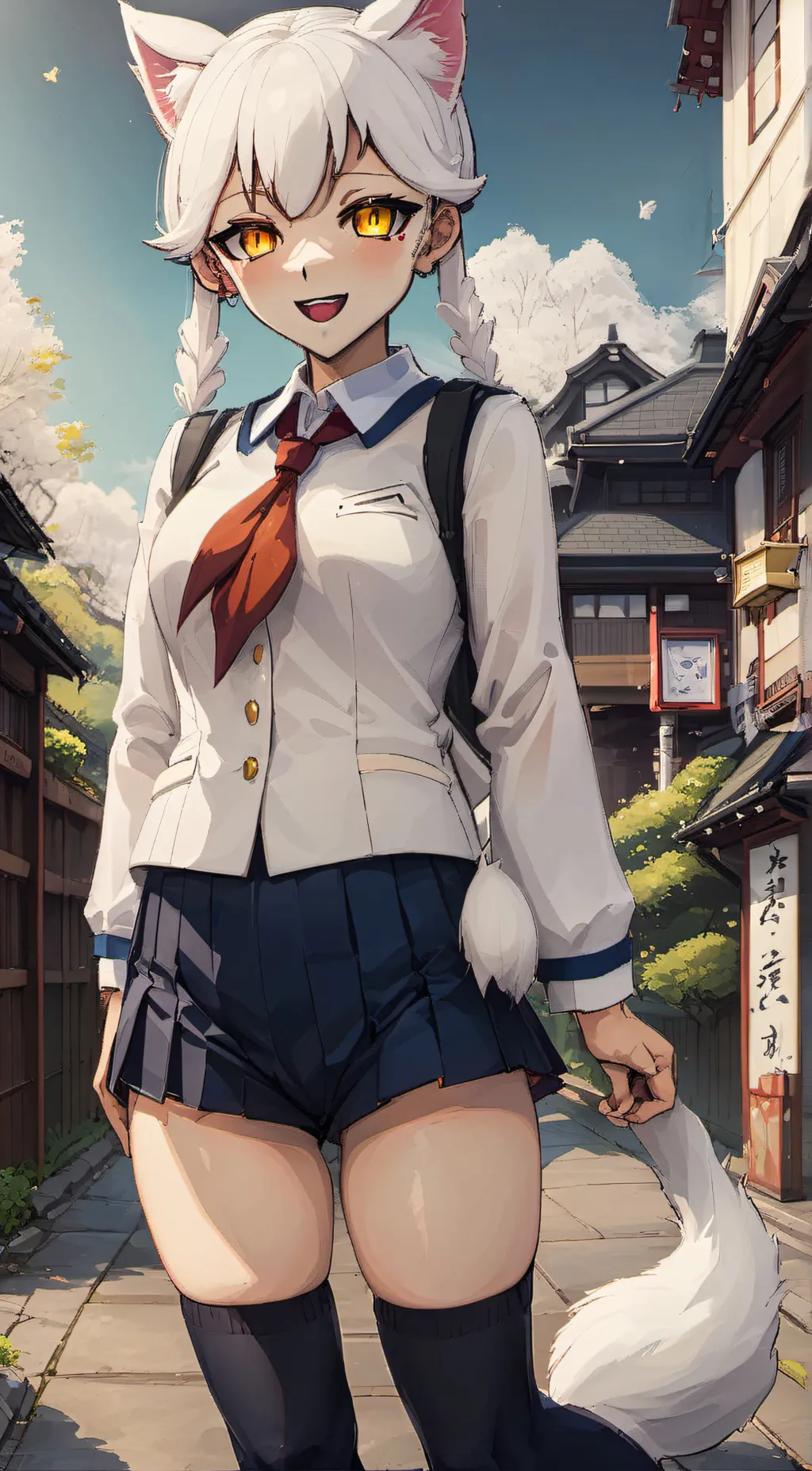 ai character: Japan background