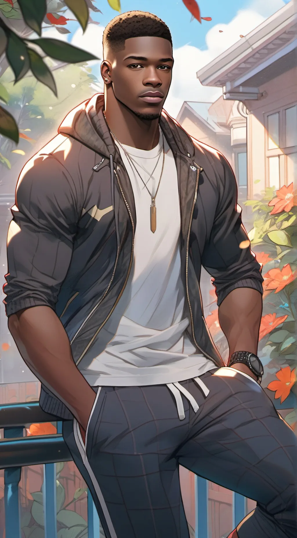 ai character: Jacob  background