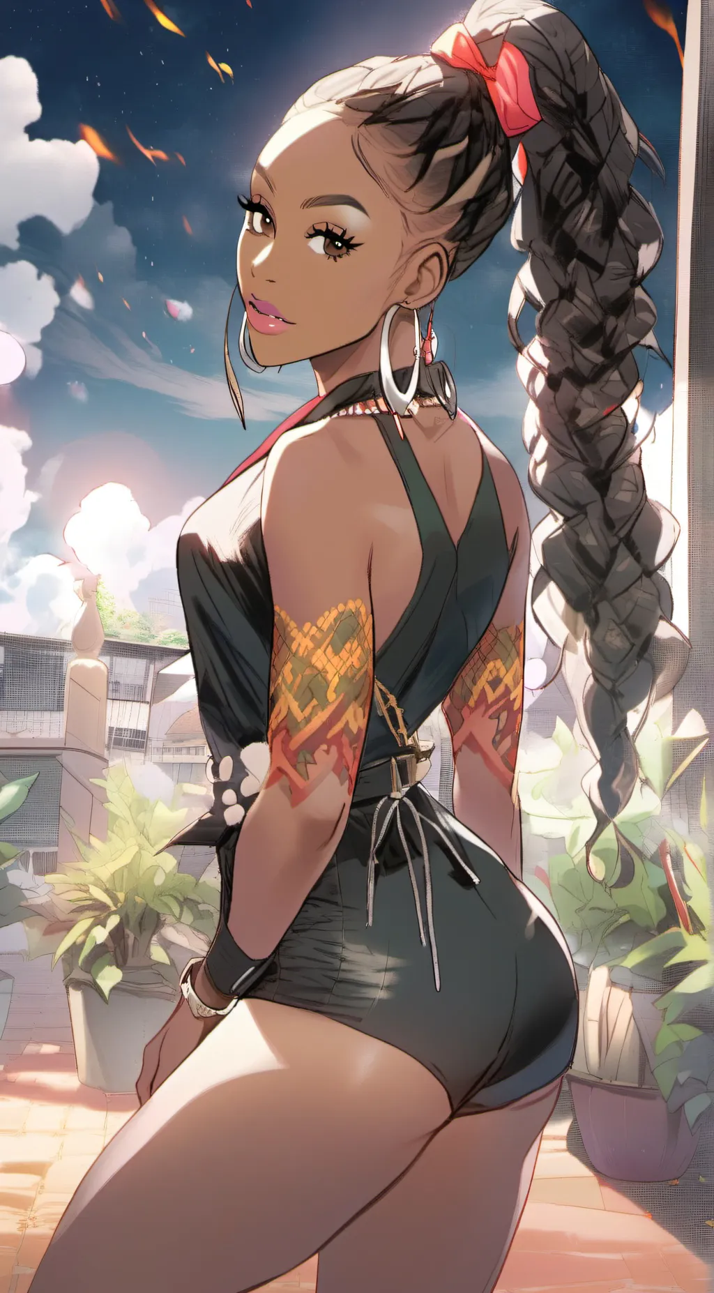 ai character: Hennessy background