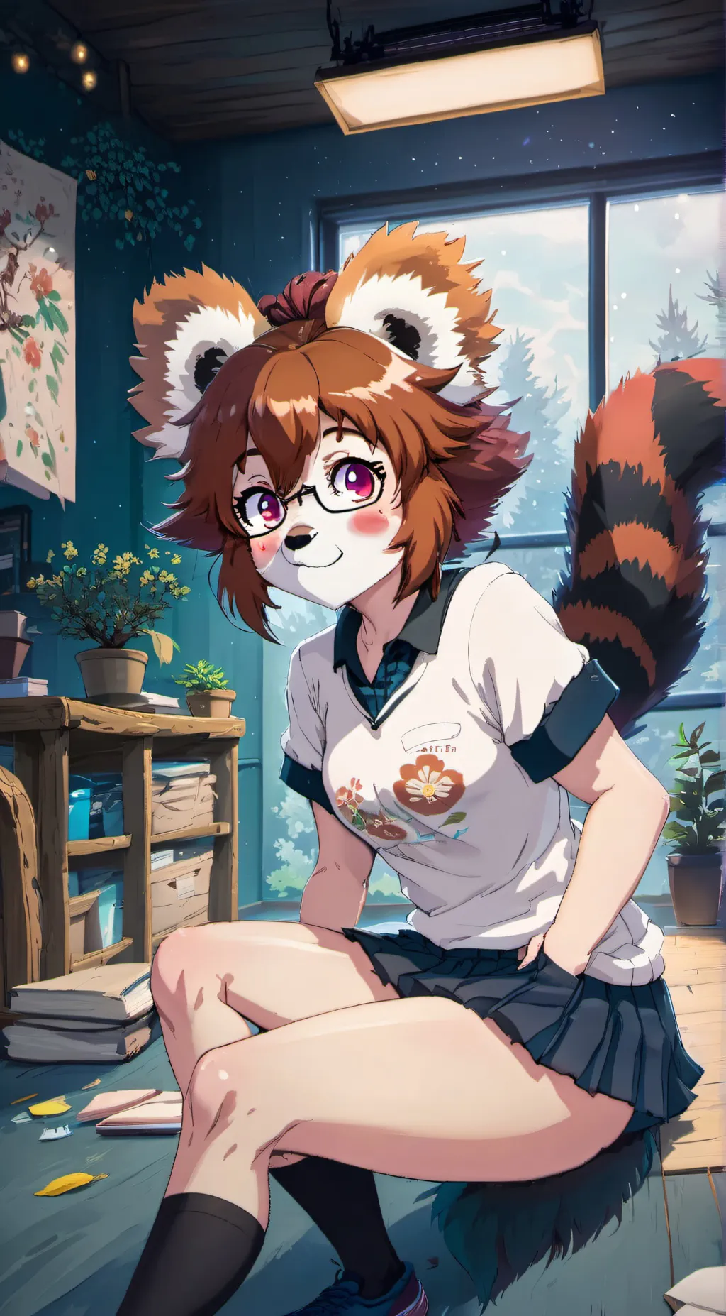 ai character: Tenkiyu background