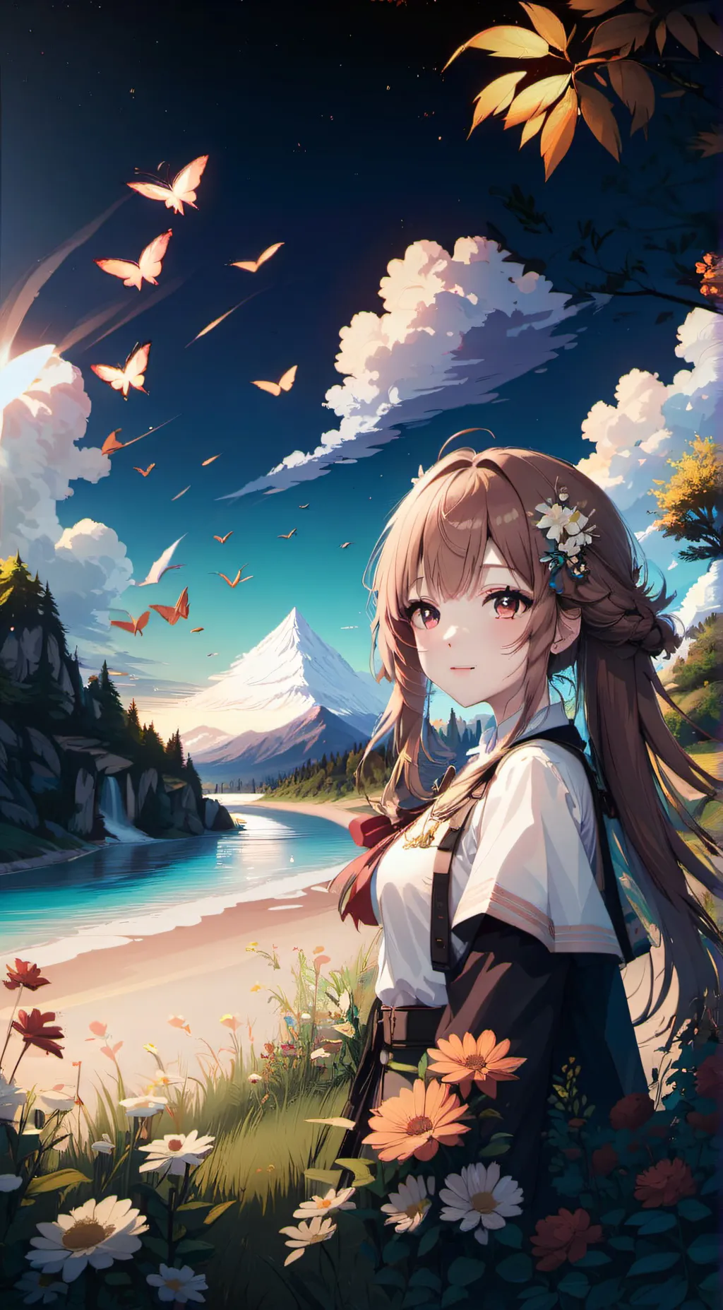 ai character: poop  background