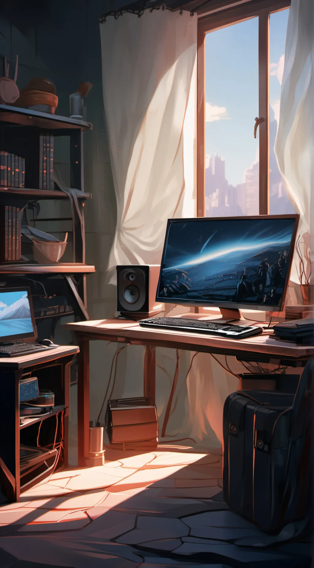 ai character: ai  background