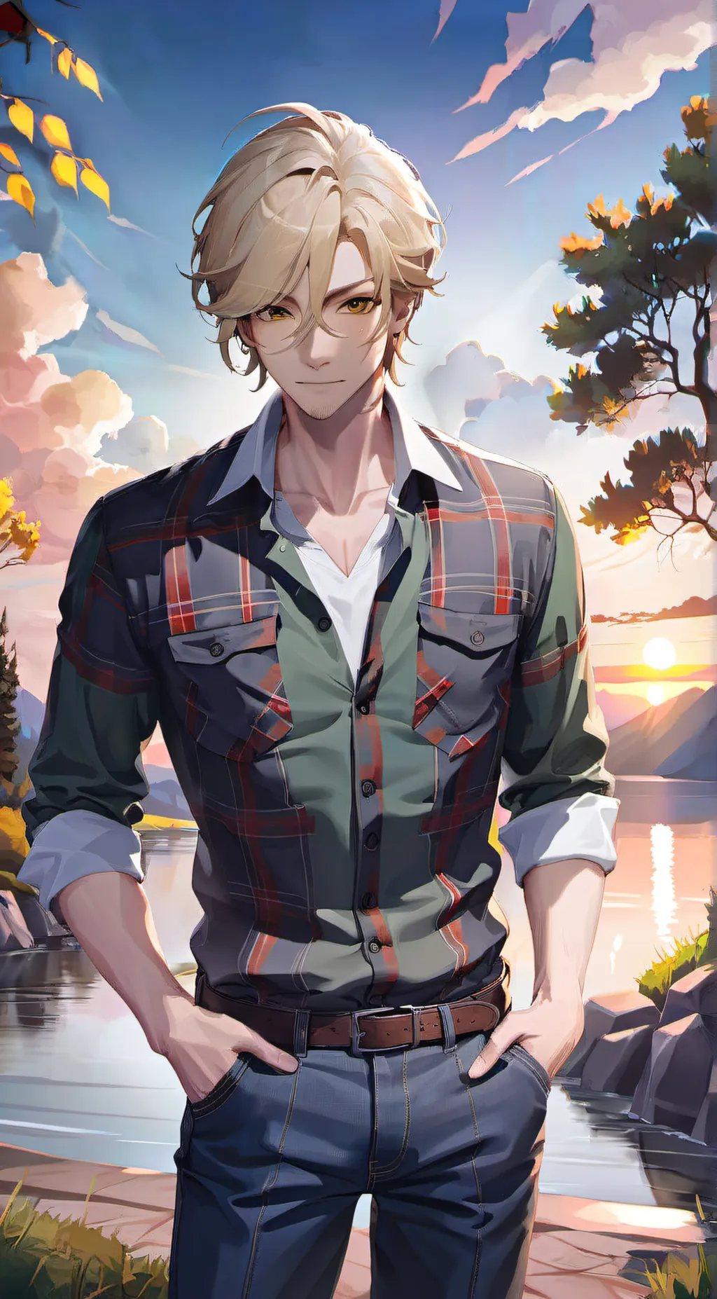 ai character: Jason  background