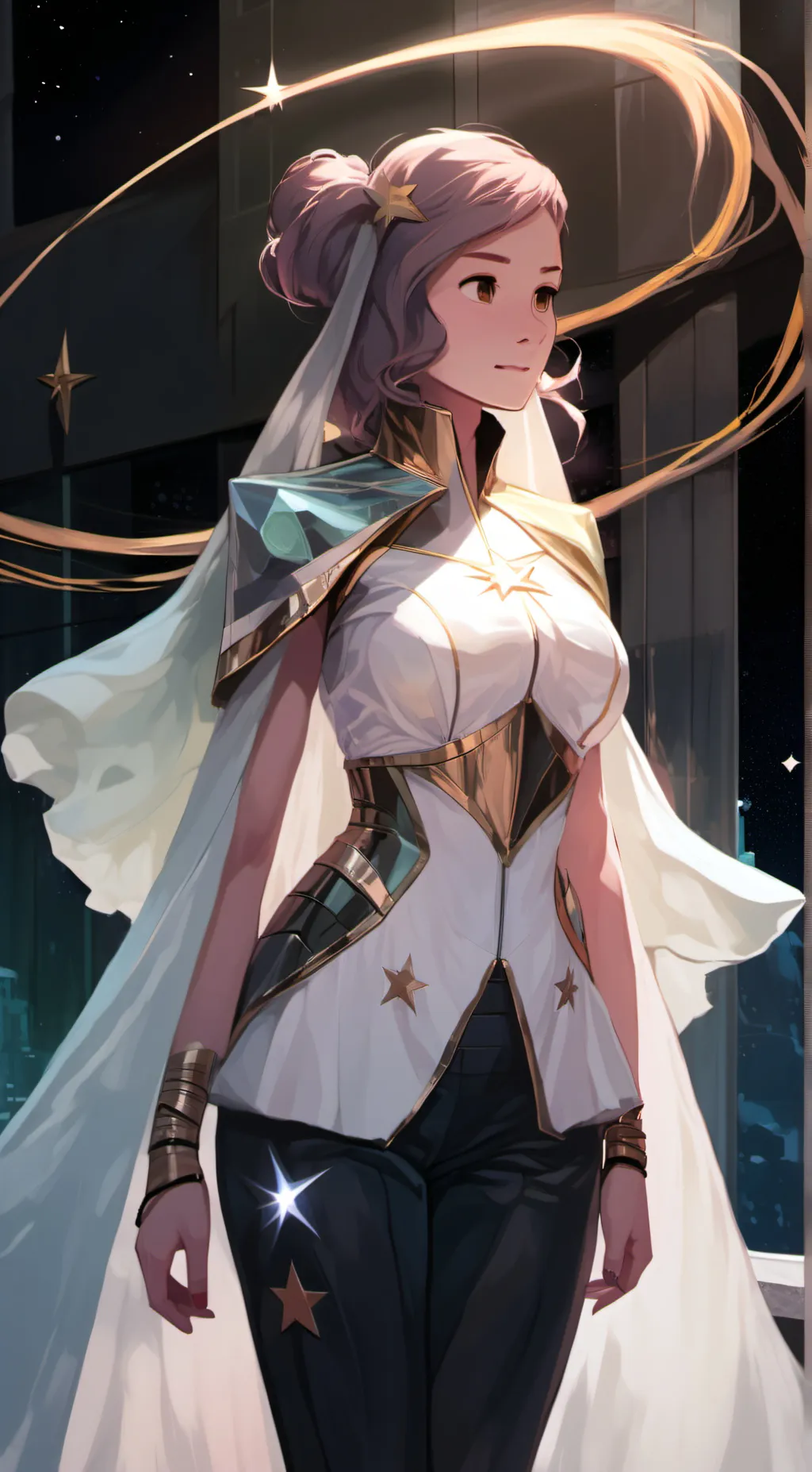 ai character: starlight  background