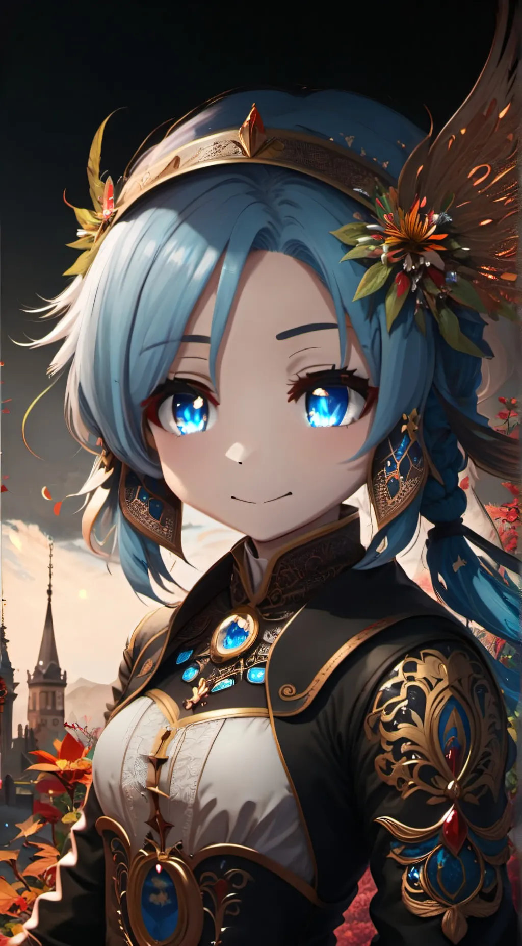 ai character: Piggy group  background