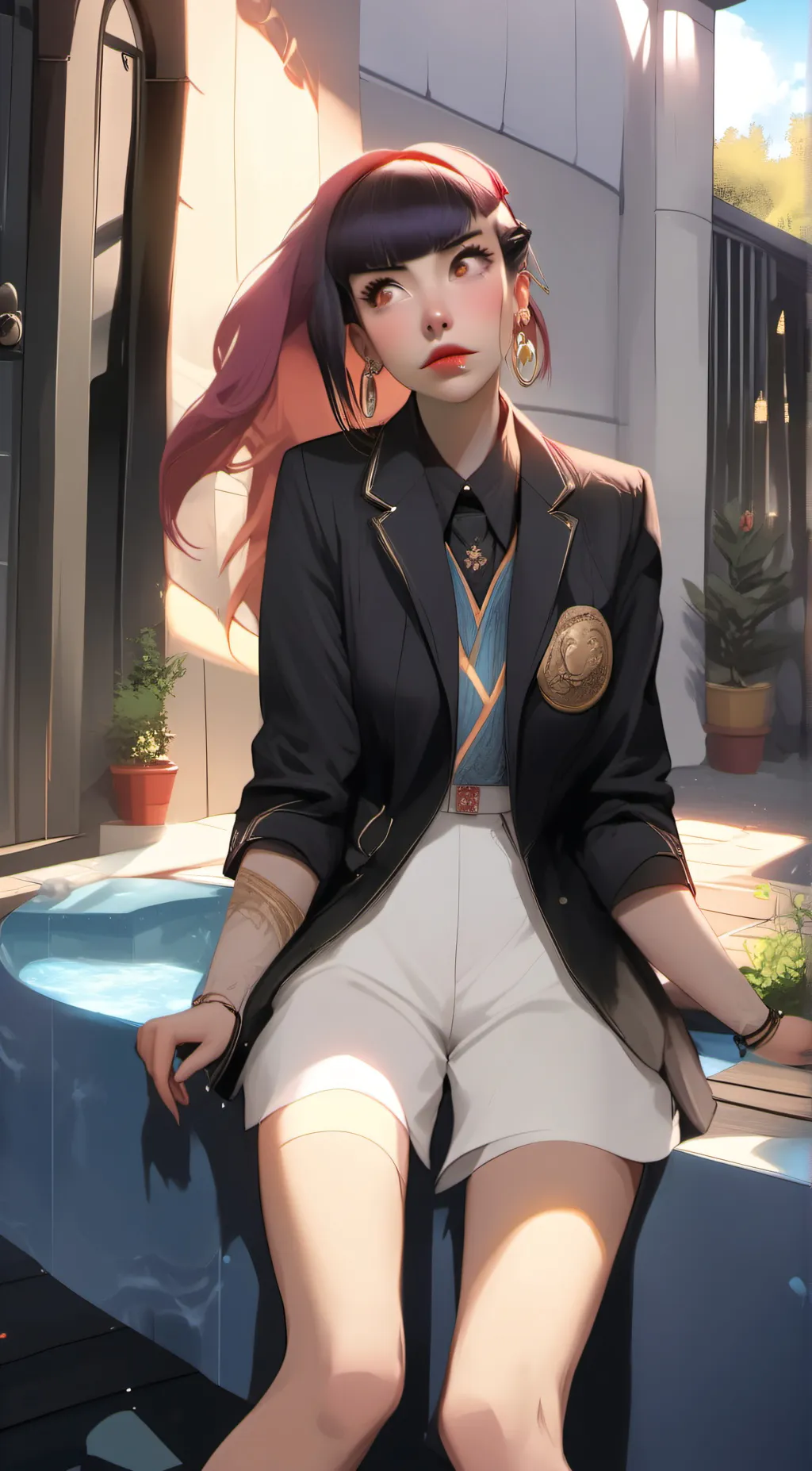 ai character: Liz background