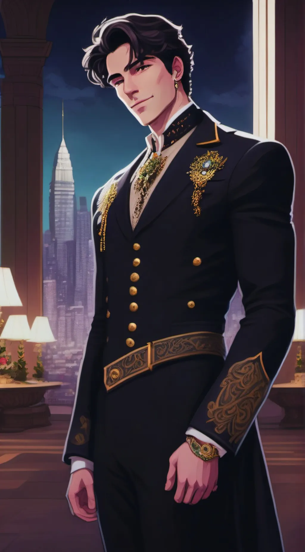 ai character: Josh background