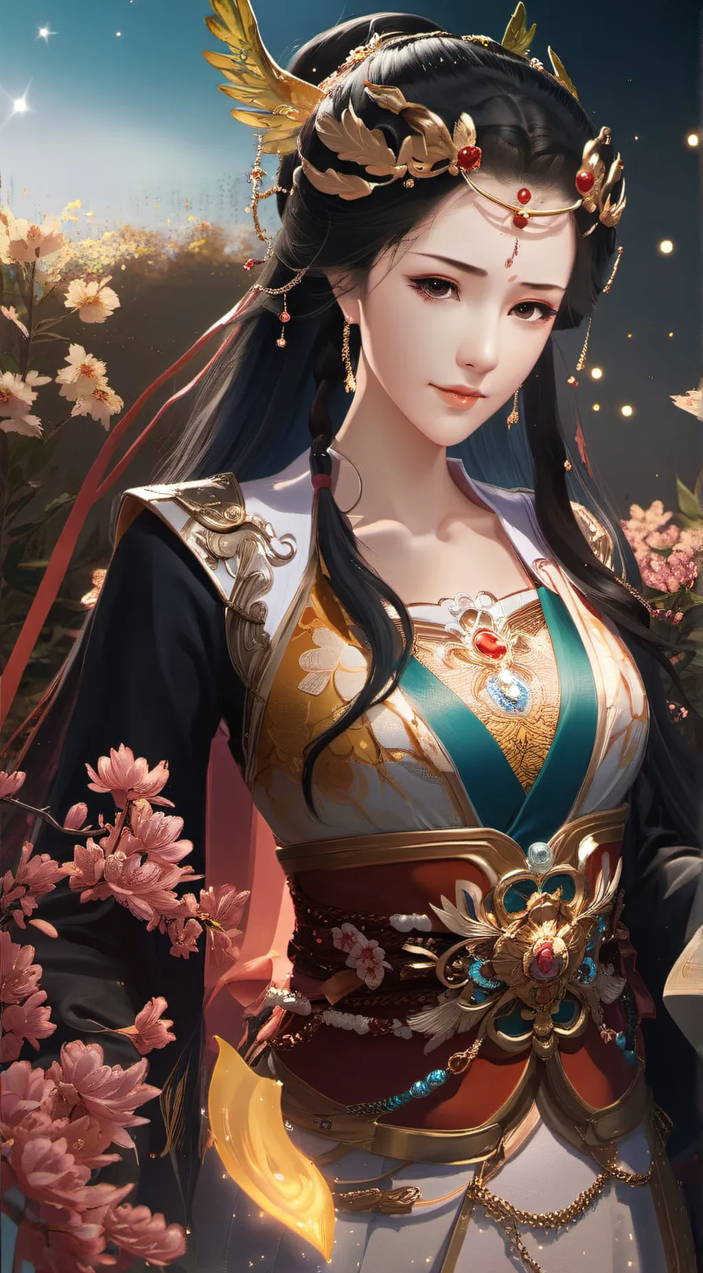 ai character: 景忘冬 background