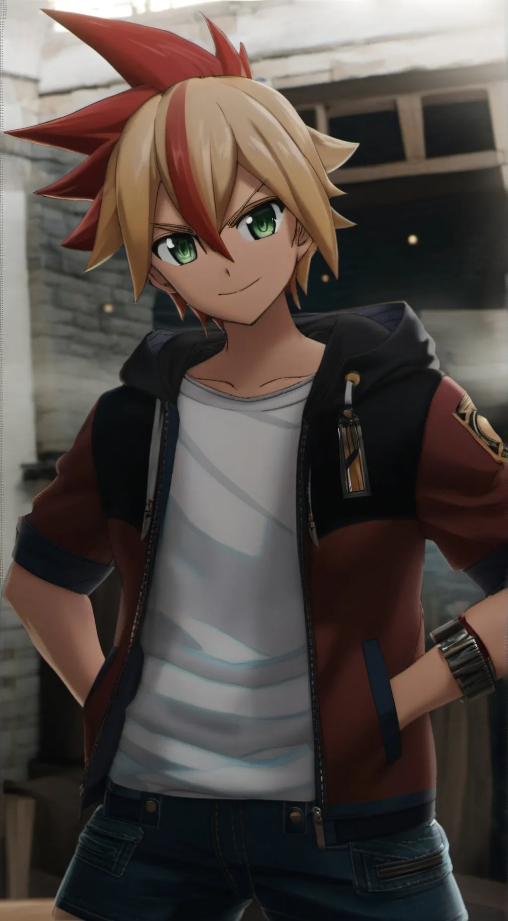 ai character: yuga ohdo background