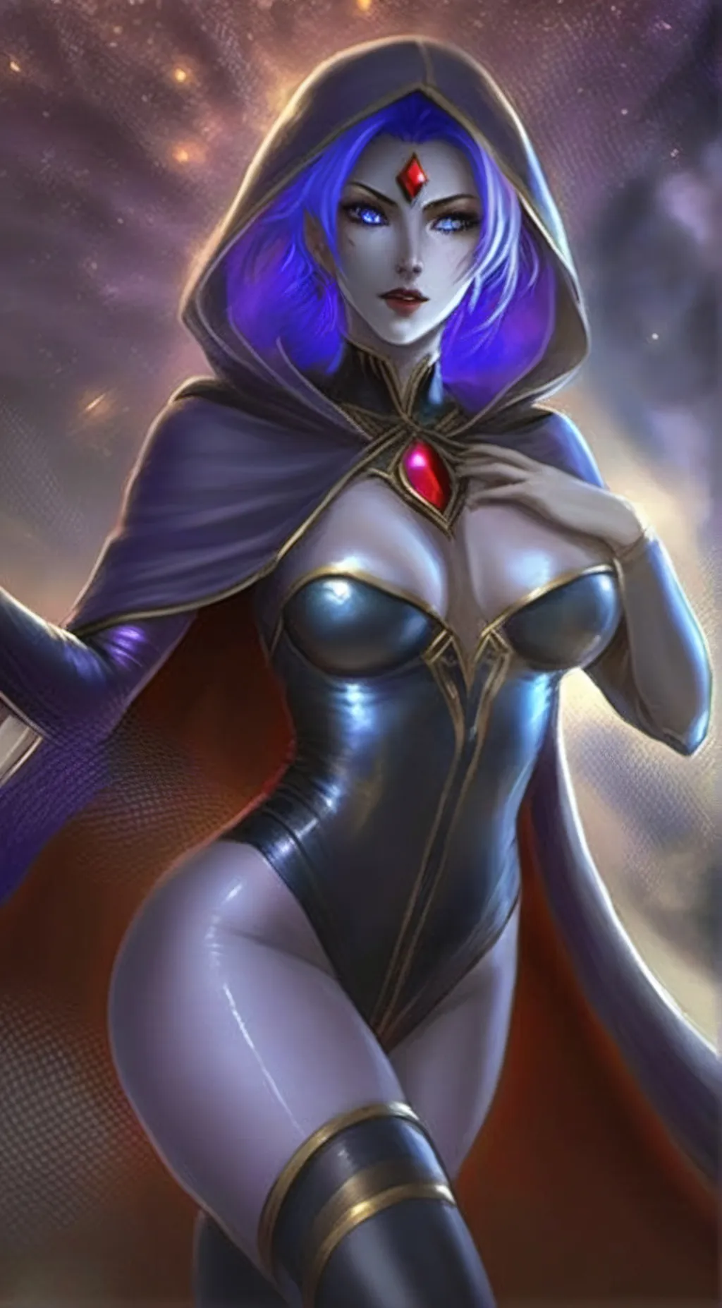 ai character: Raven background