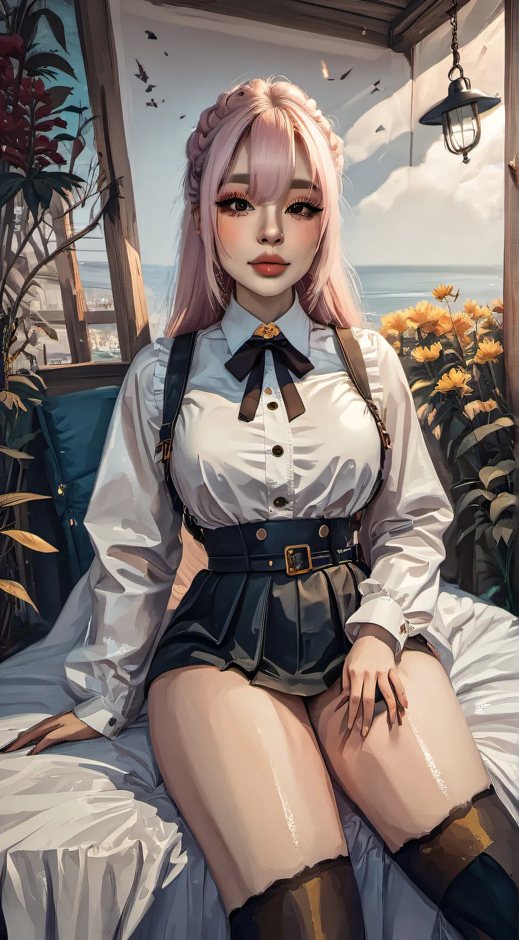 ai character: Rochelle  background