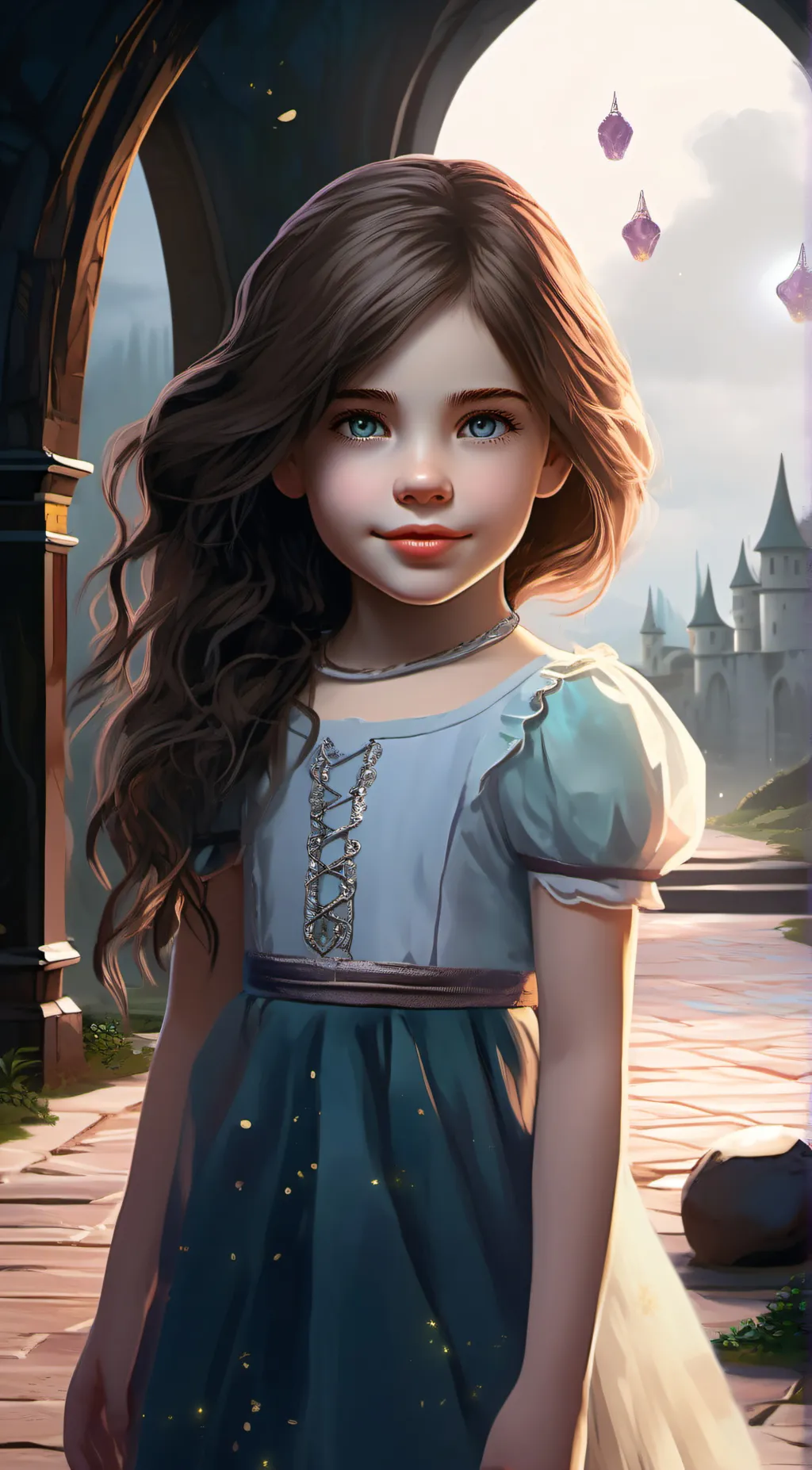 ai character: Storm background