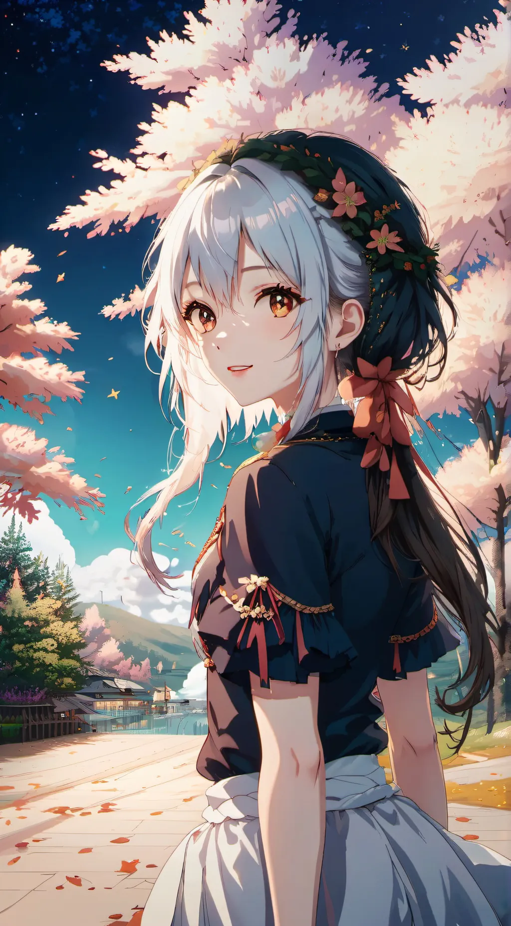 ai character: Crystal background