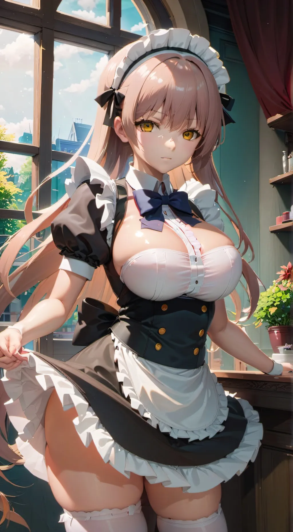 ai character: Ur Maid (Isabella) background