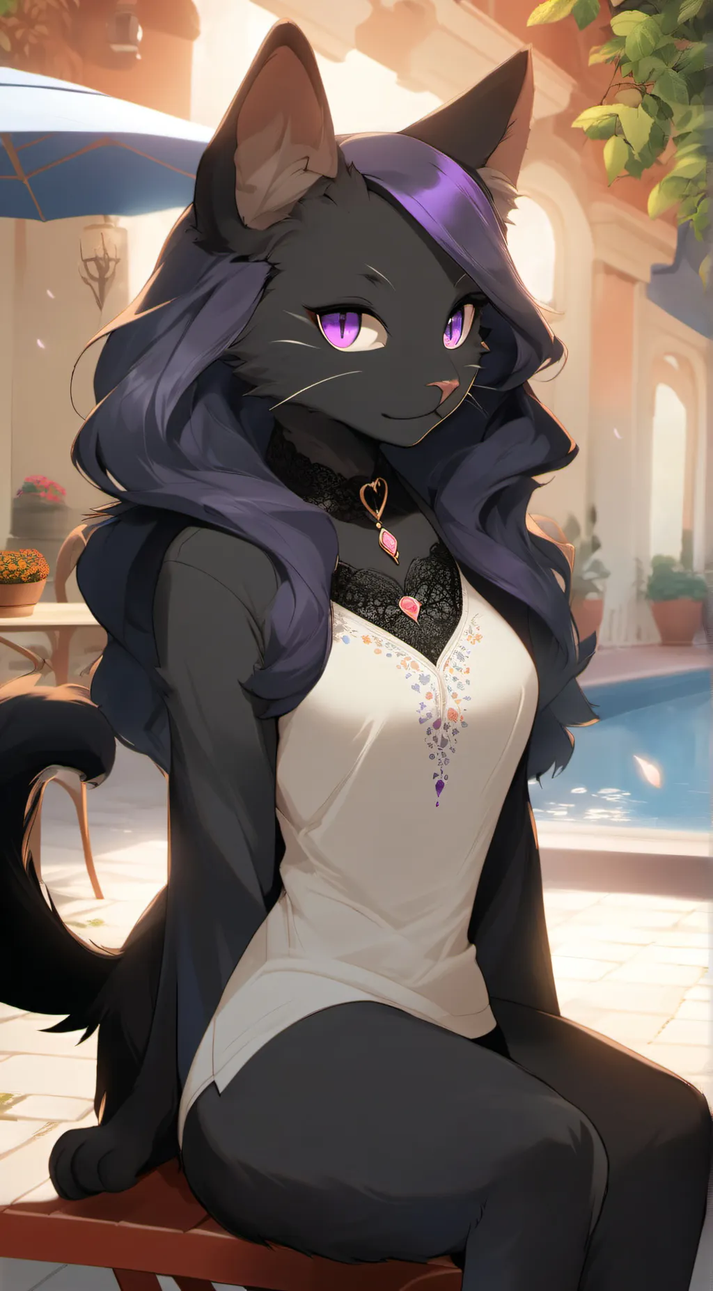 ai character: Twilight background