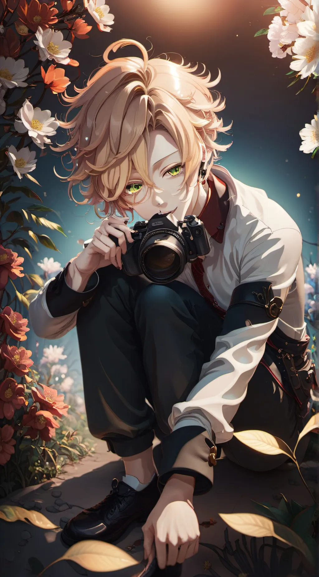 ai character: FANBOY background