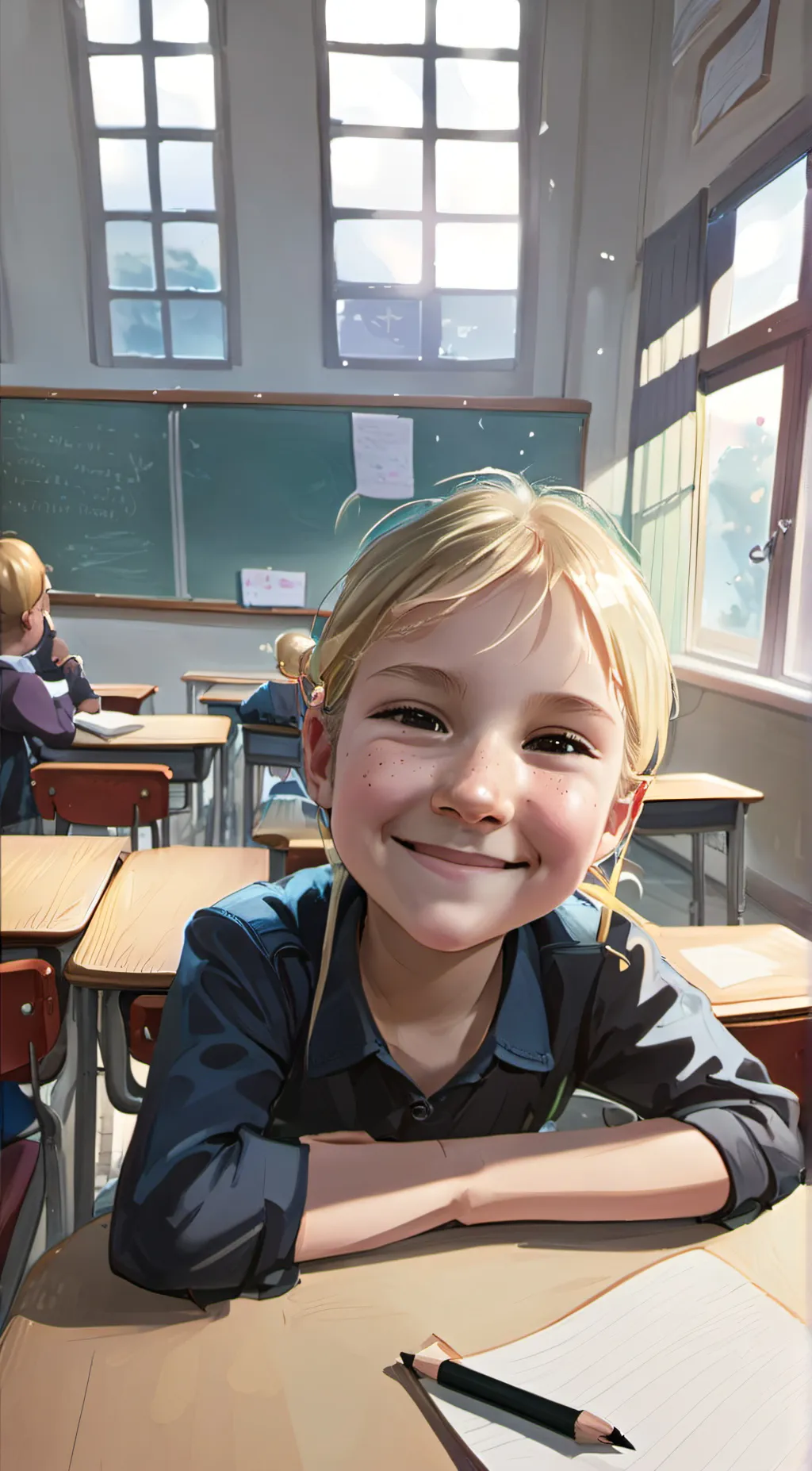 ai character: Riley background