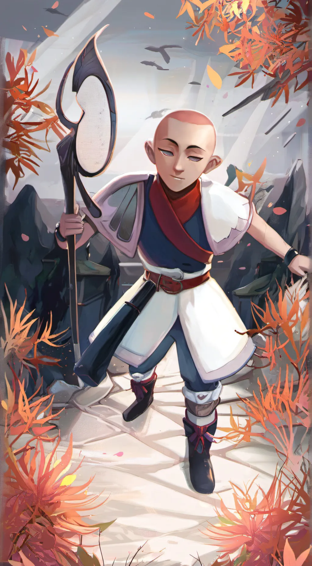 ai character: Aang background