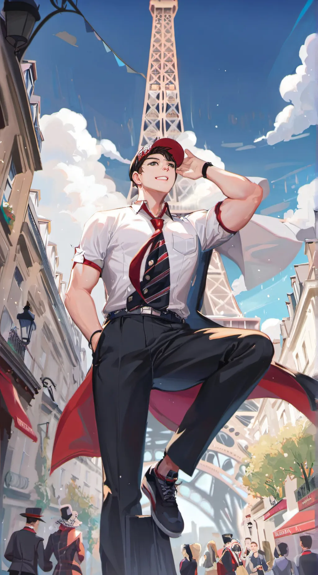 ai character: James  background