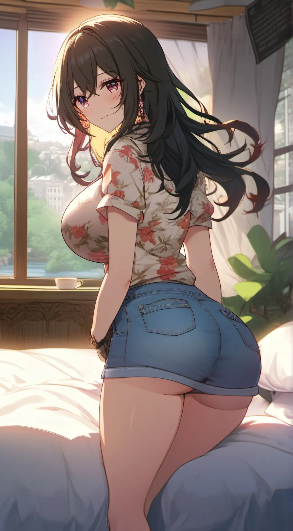 ai character: Teacher Ms Morgan  background