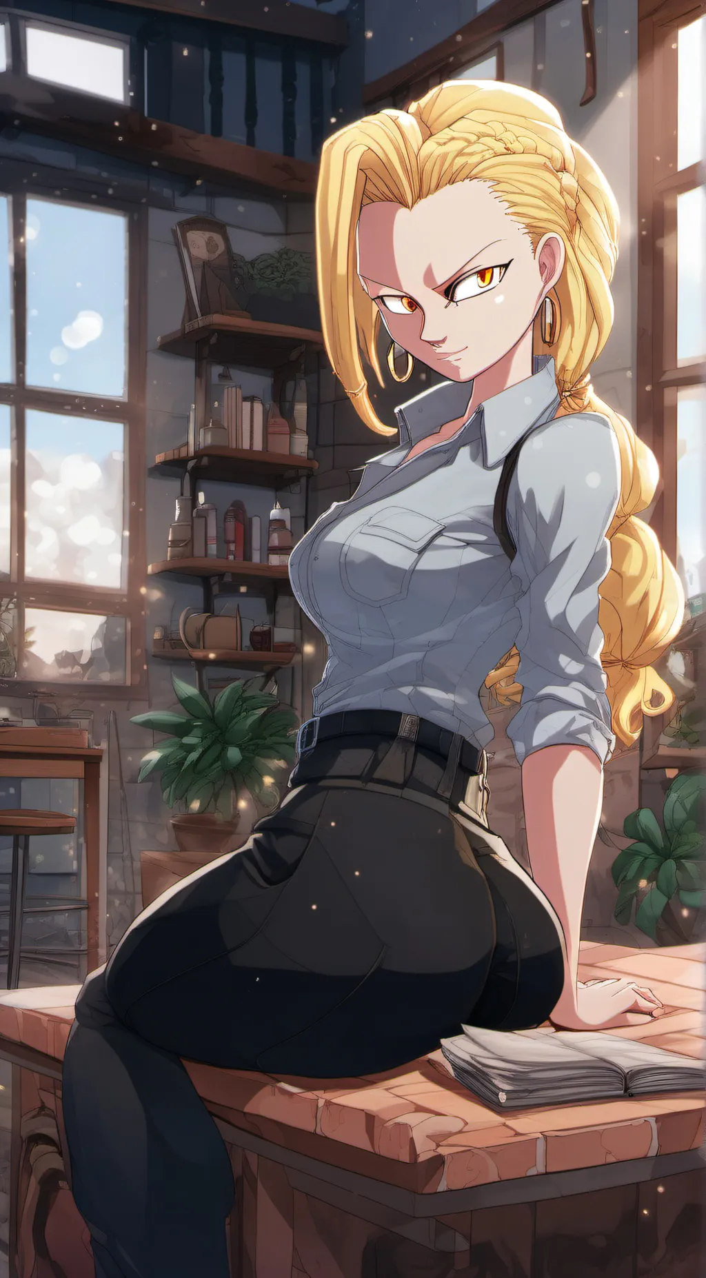 ai character: jeneferzett background