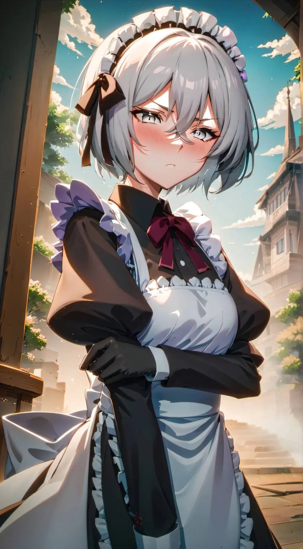 ai character: Maid background